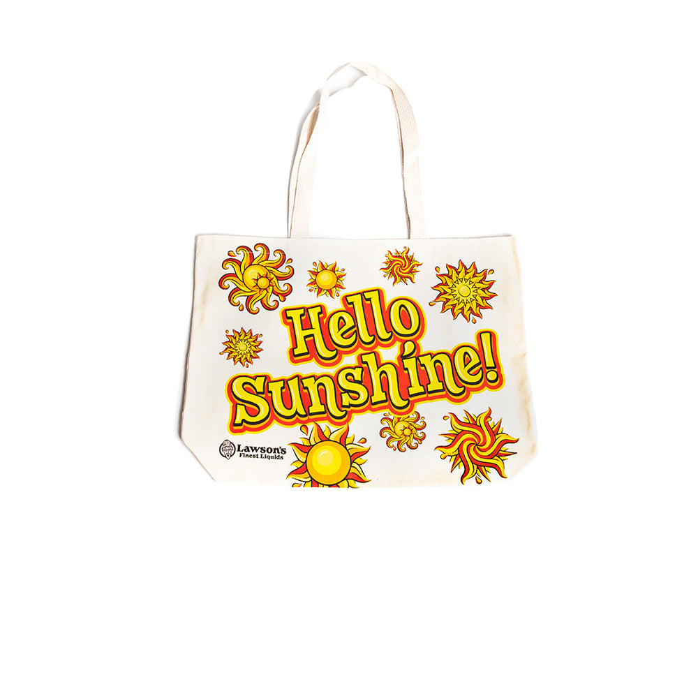 Hello sunshine deals beach bag