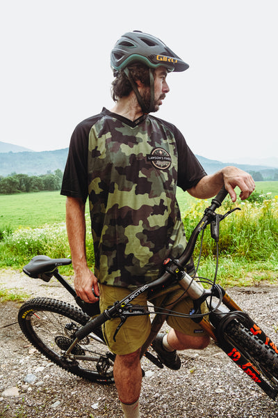 camouflage mountainbike Camo MTB Jersey Large Antikes fahrrad nostalgische nostalgie geschenkidee BalancePlus 401 Men's (Size):7 Thru eBike in Space